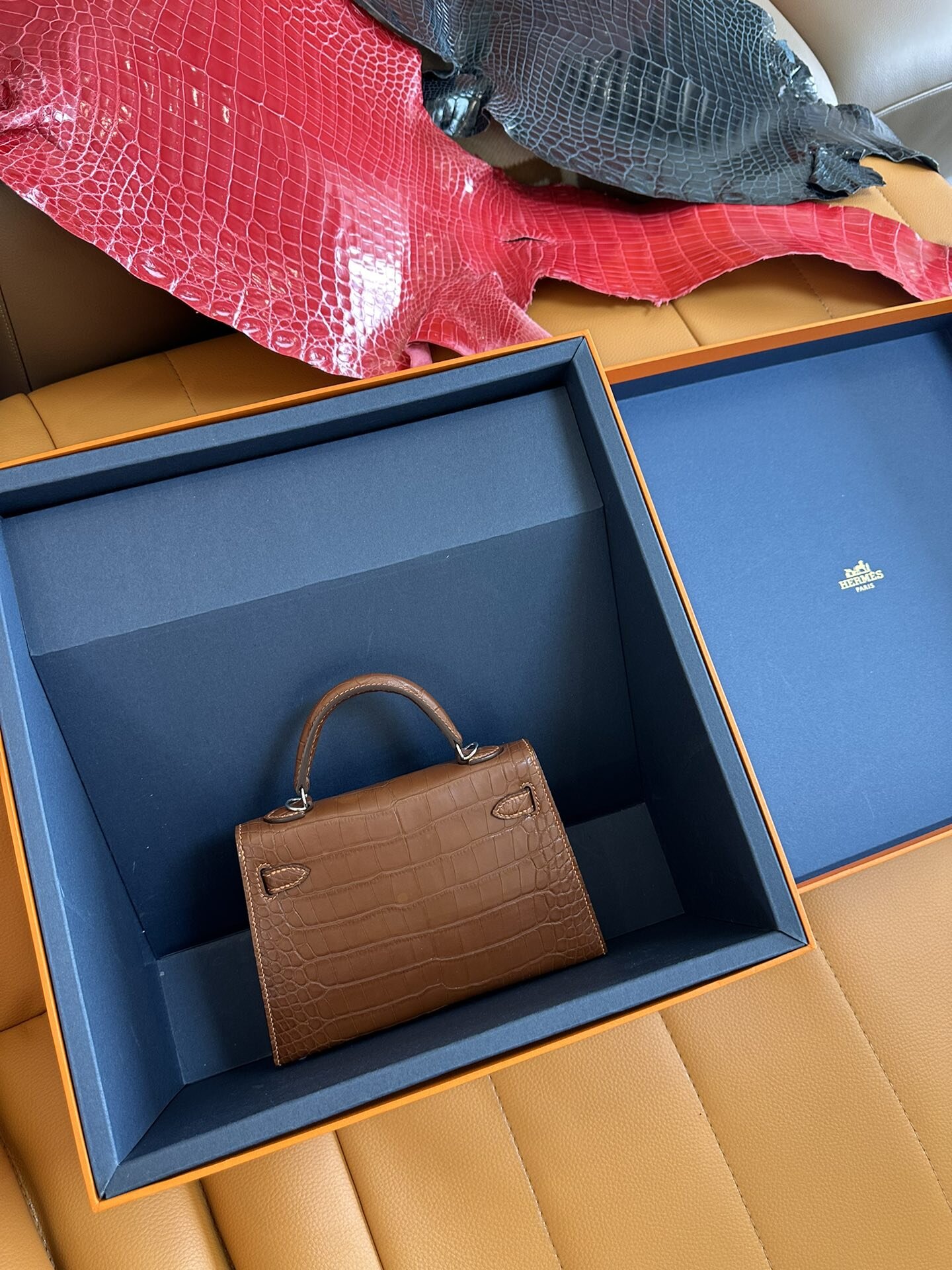 Hermes kelly gen2 crocodile